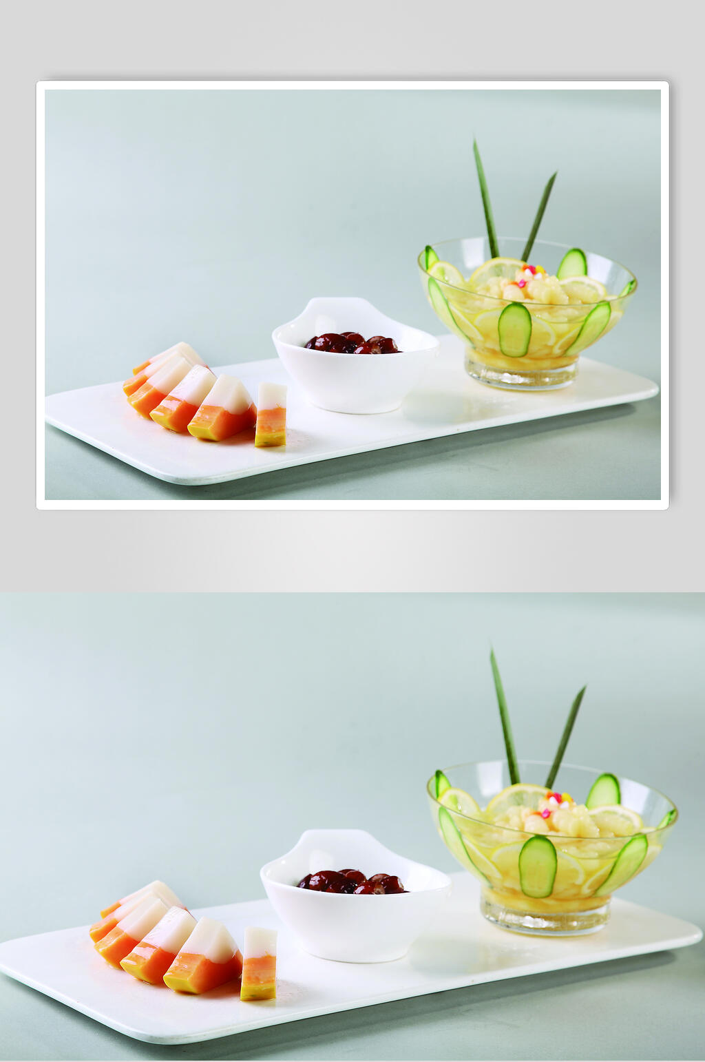 红枣木瓜石蚕脆食品图片素材