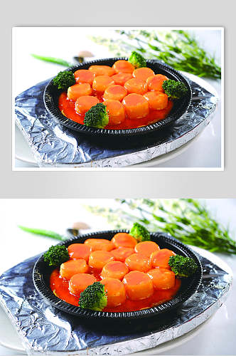 铁板蛋香日本豆腐餐饮图片