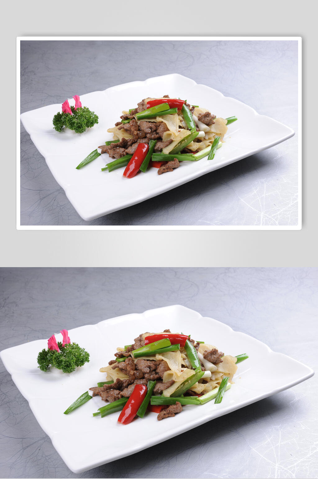软饼炒羊肉食品高清图片素材