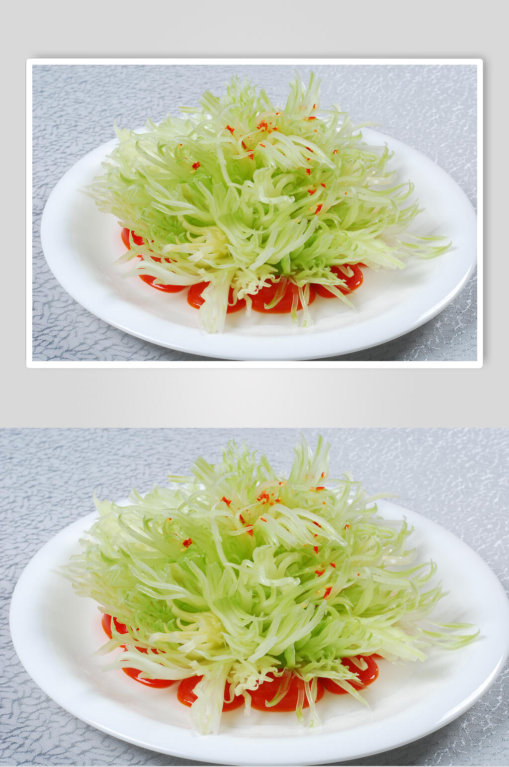 招牌菊花西芹食品摄影图片素材
