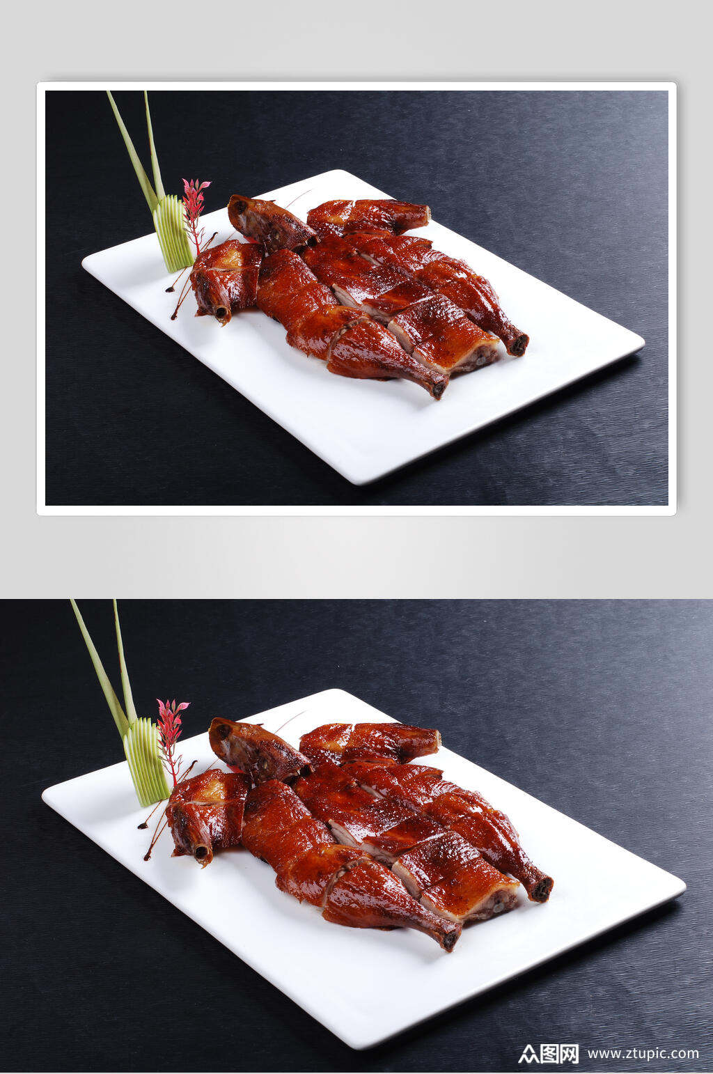 吊烧琵琶鸭食物图片