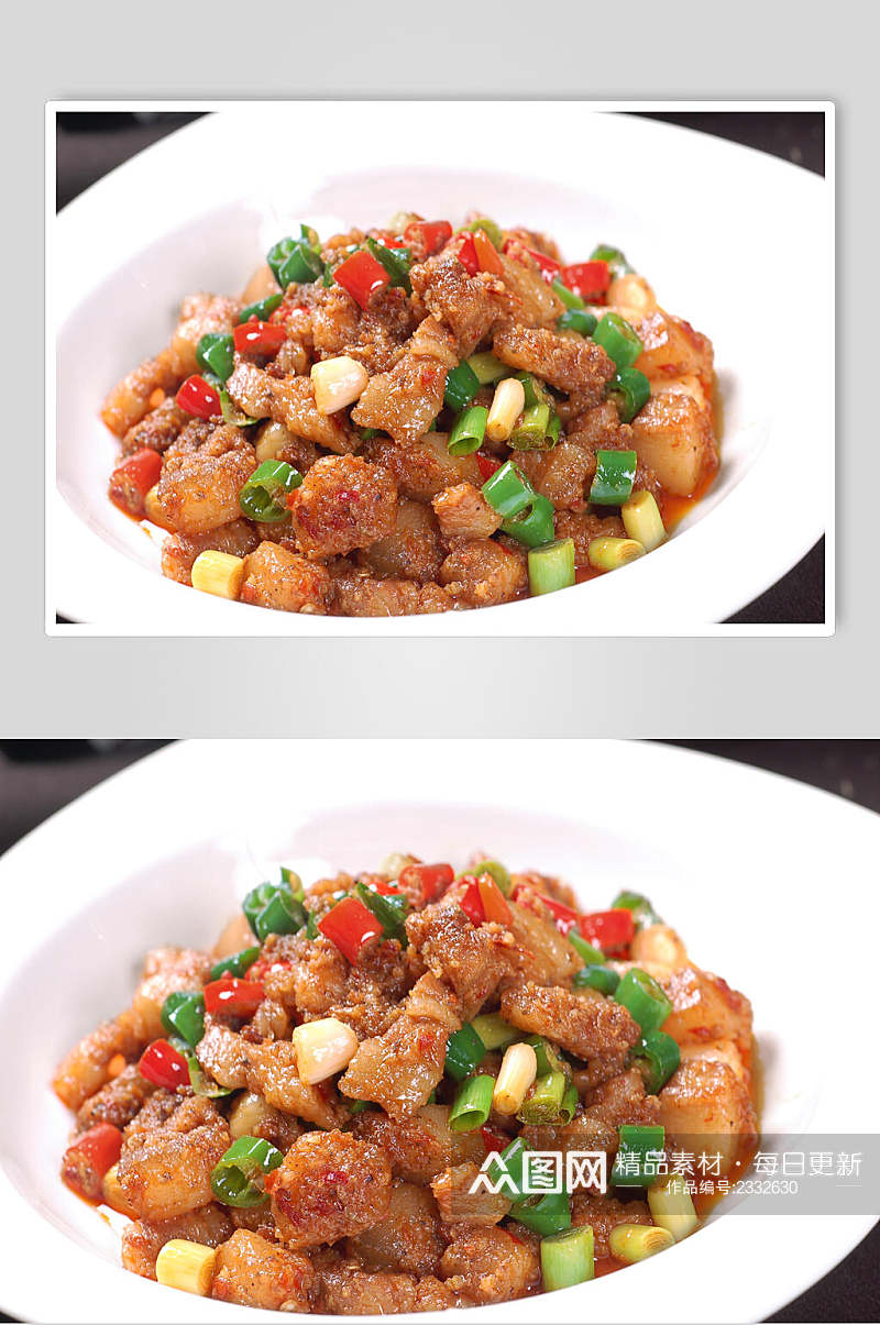 乡村炒糌肉食品图片素材