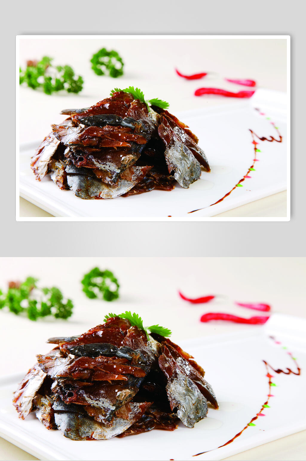 酱风马鲛鱼食物图片素材