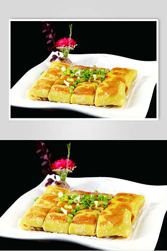 三鲜豆皮餐饮食品图片