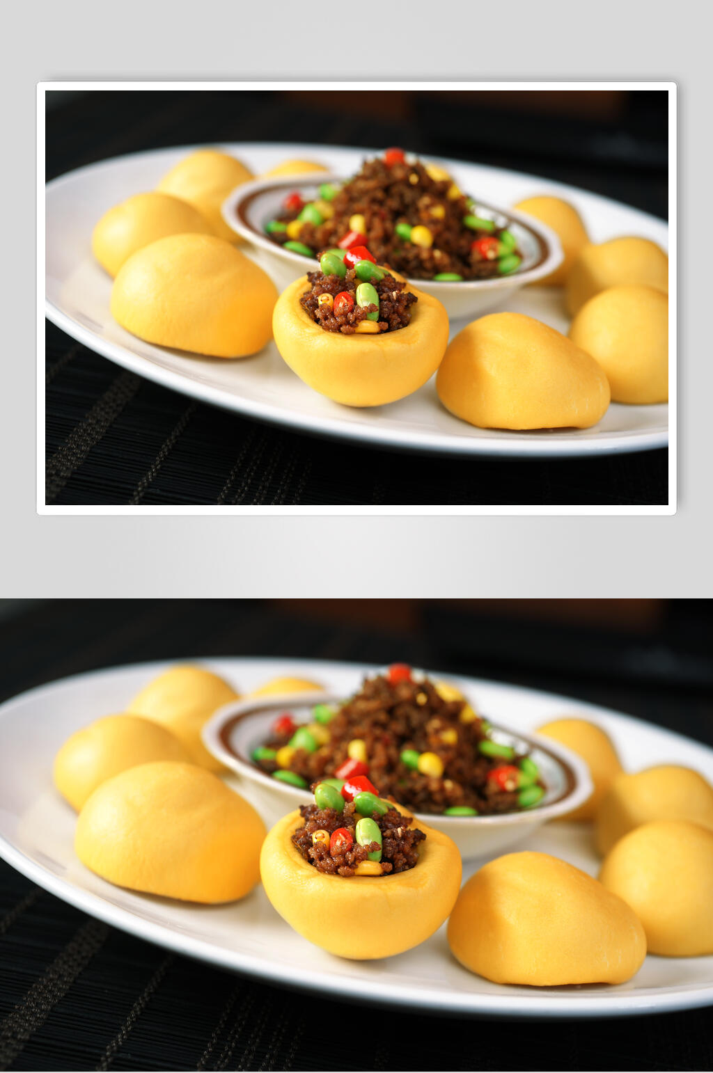 招牌粗粮玉米包食物高清图片素材