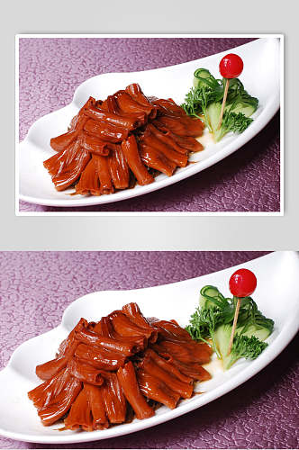 武汉鹅板肠食物图片