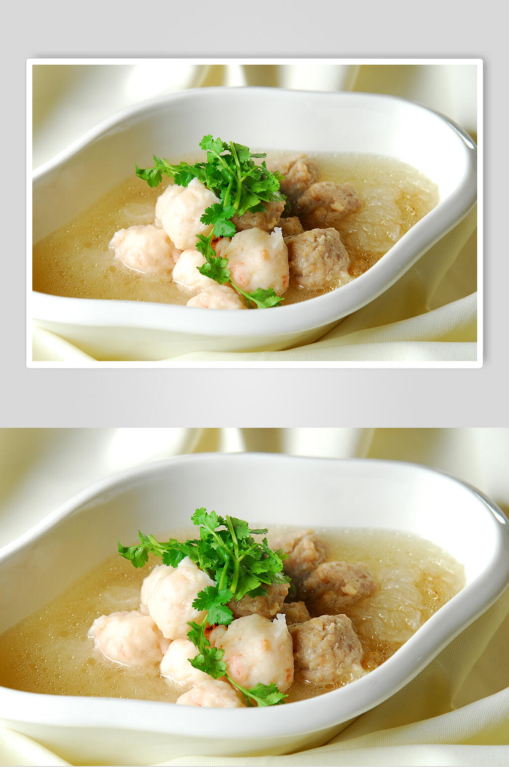燕菜双丸餐饮高清图片素材