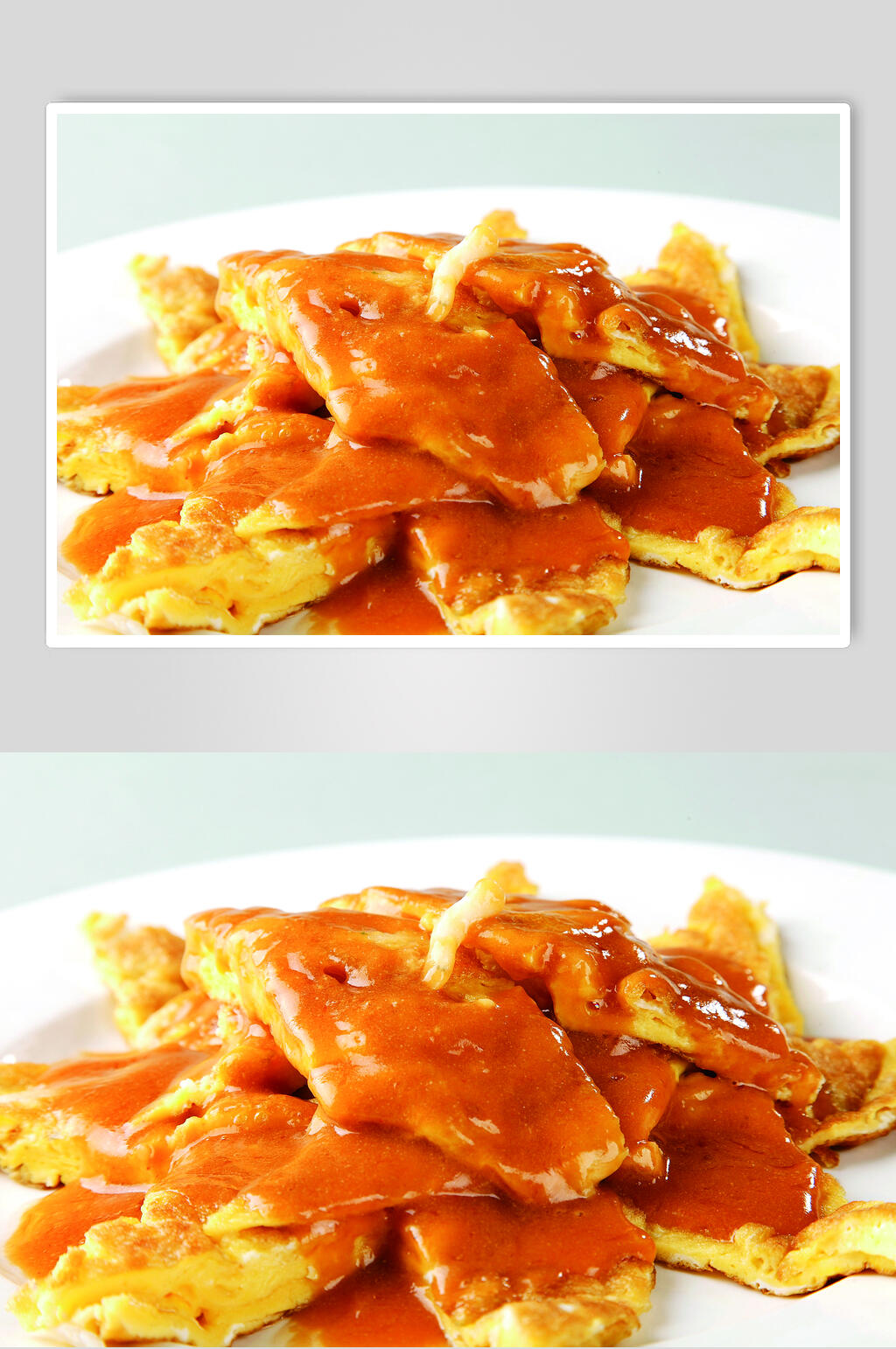 银鱼跑蛋餐饮摄影图片素材