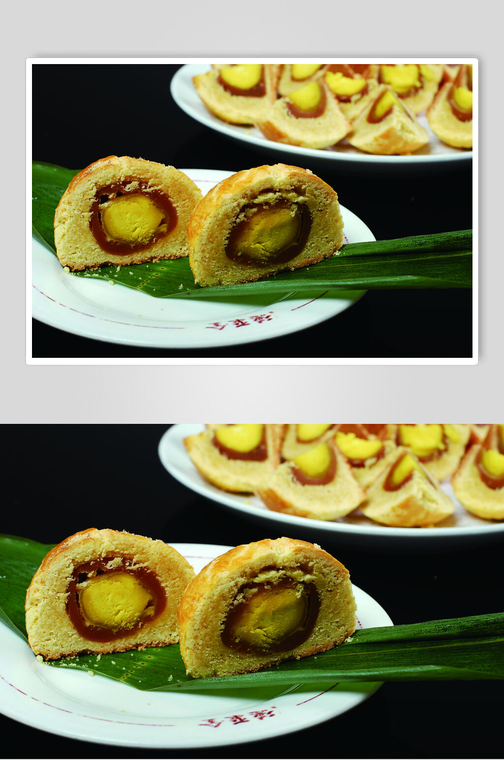 香浓美味蛋黄酥图片素材