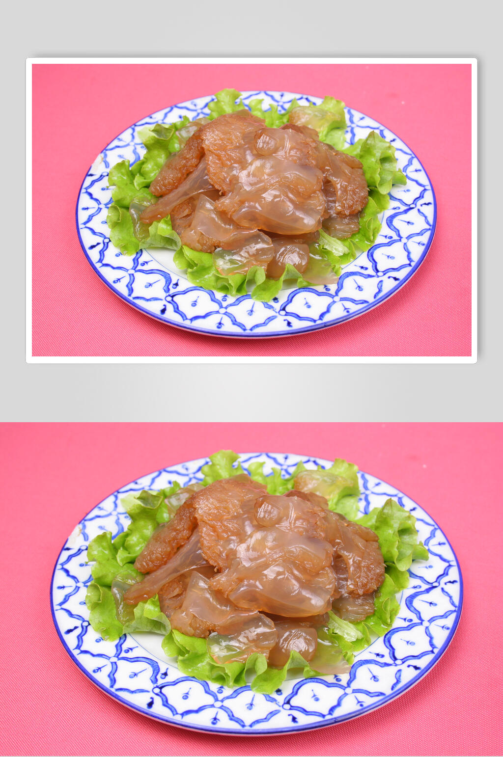美味老醋蛰头食物摄影图片素材