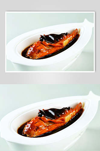 红烧河豚鱼图片
