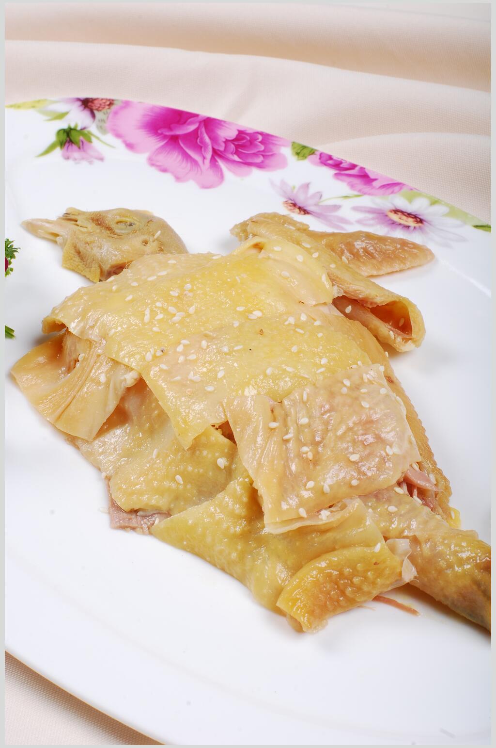 客家手撕鸡食物摄影图片素材