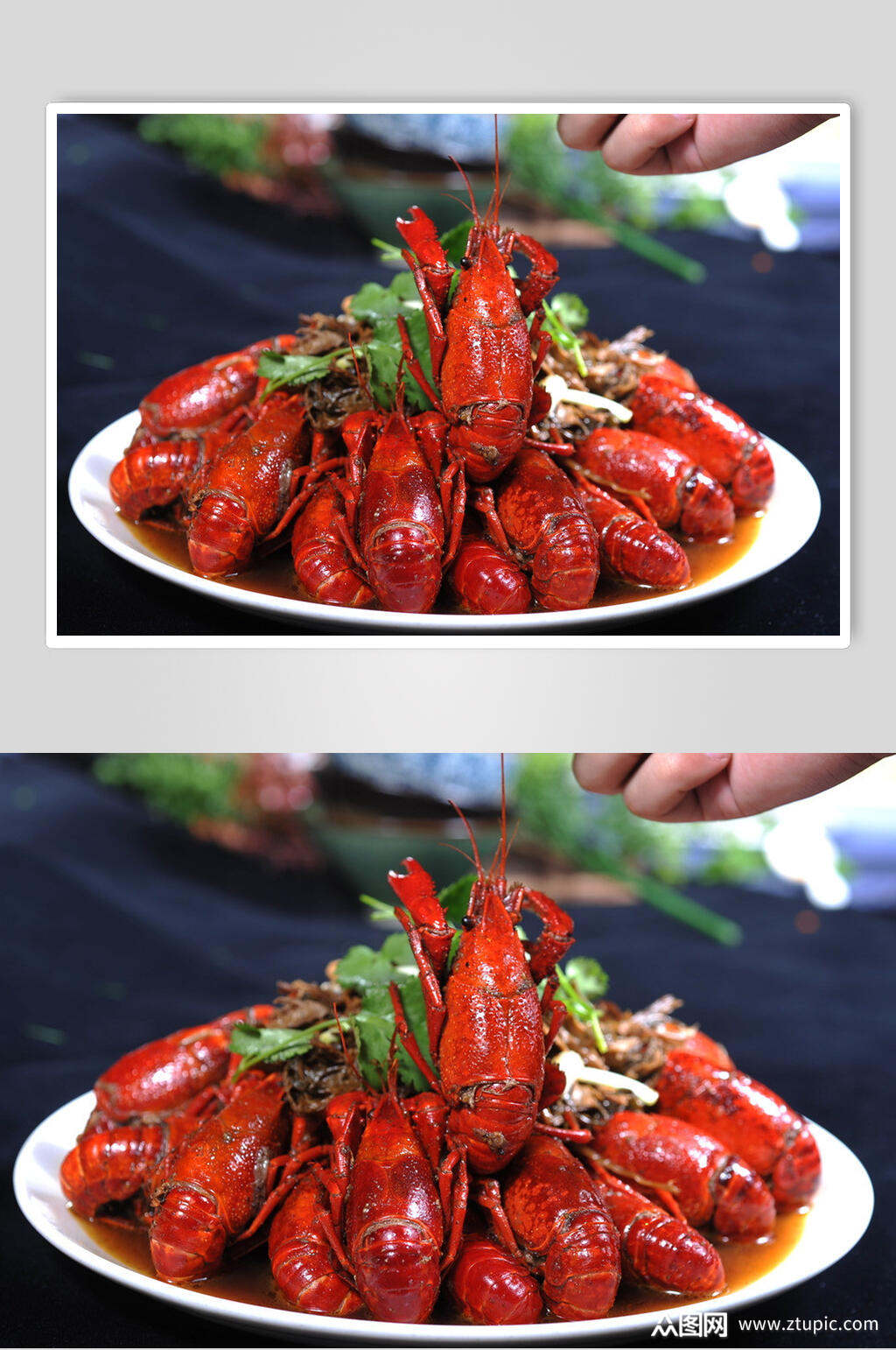 美味海鲜小龙虾图片