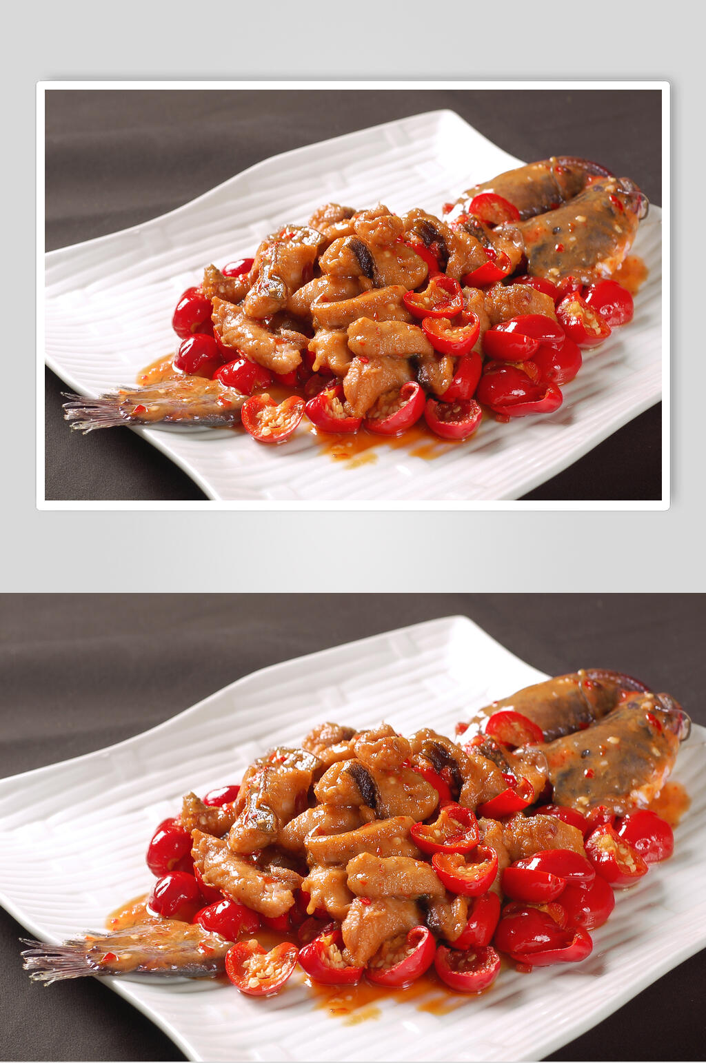 湘菜泡椒鲶鱼食物图片素材