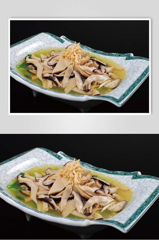 瑶柱珍菌煮菜心图片