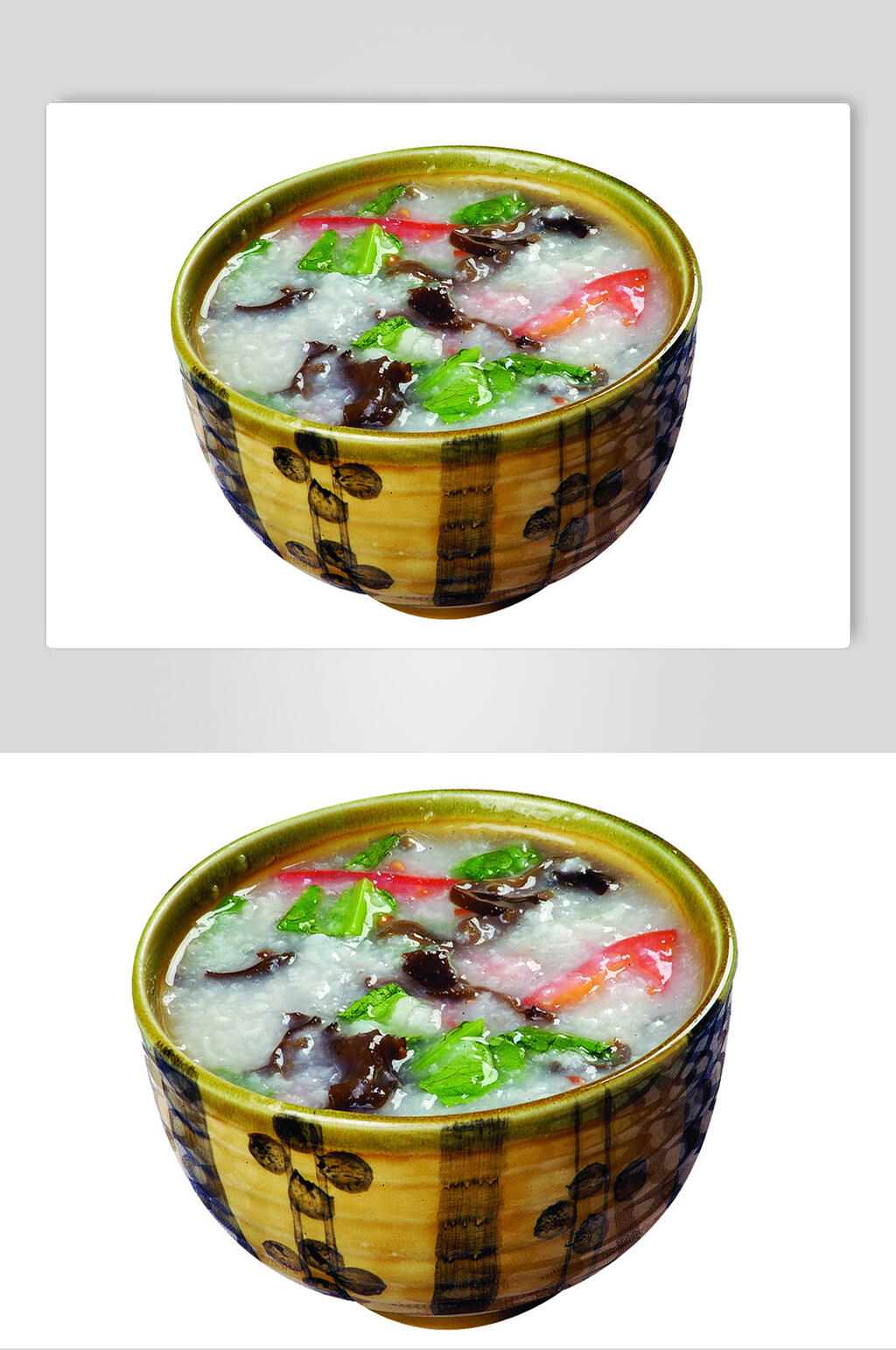 西红柿油麦菜粥摄影图片素材