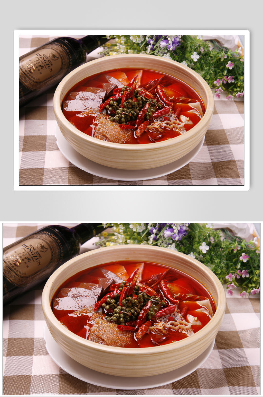 美味毛血旺食品摄影图片素材