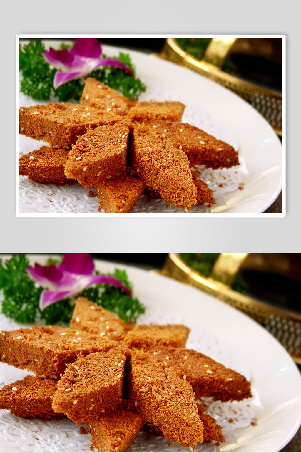 美味一品蛋酥食品图片素材