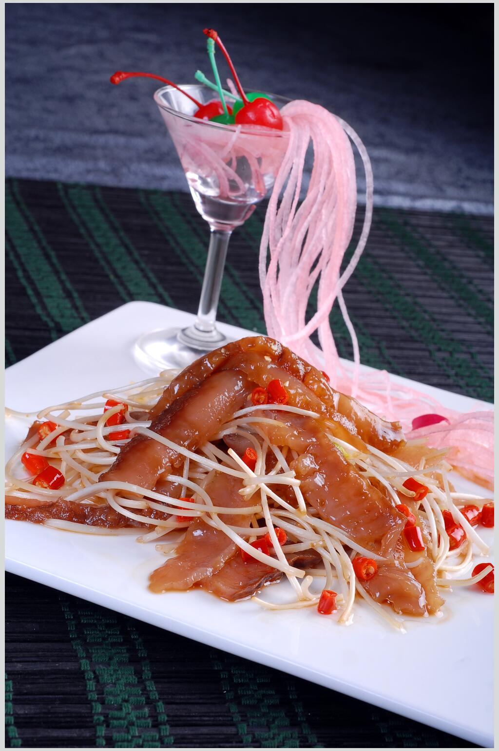 川银牙炒参皮食品图片素材