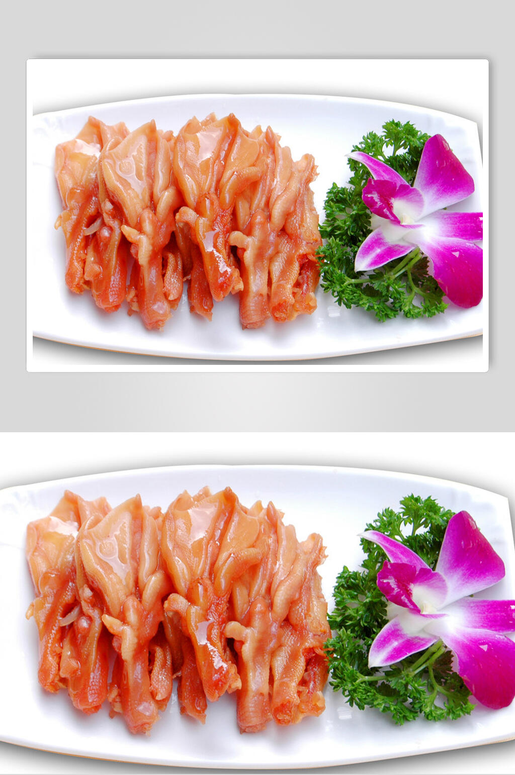 去骨鸭掌食物图片素材