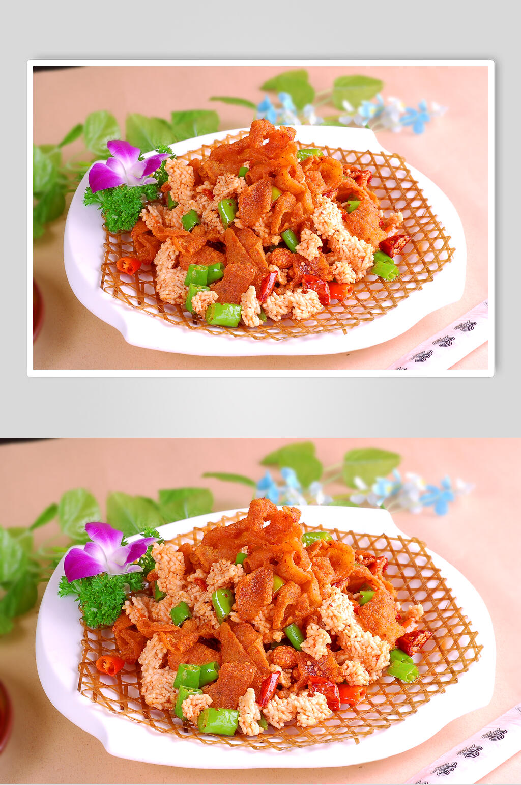 锅巴凤衣美食图片素材