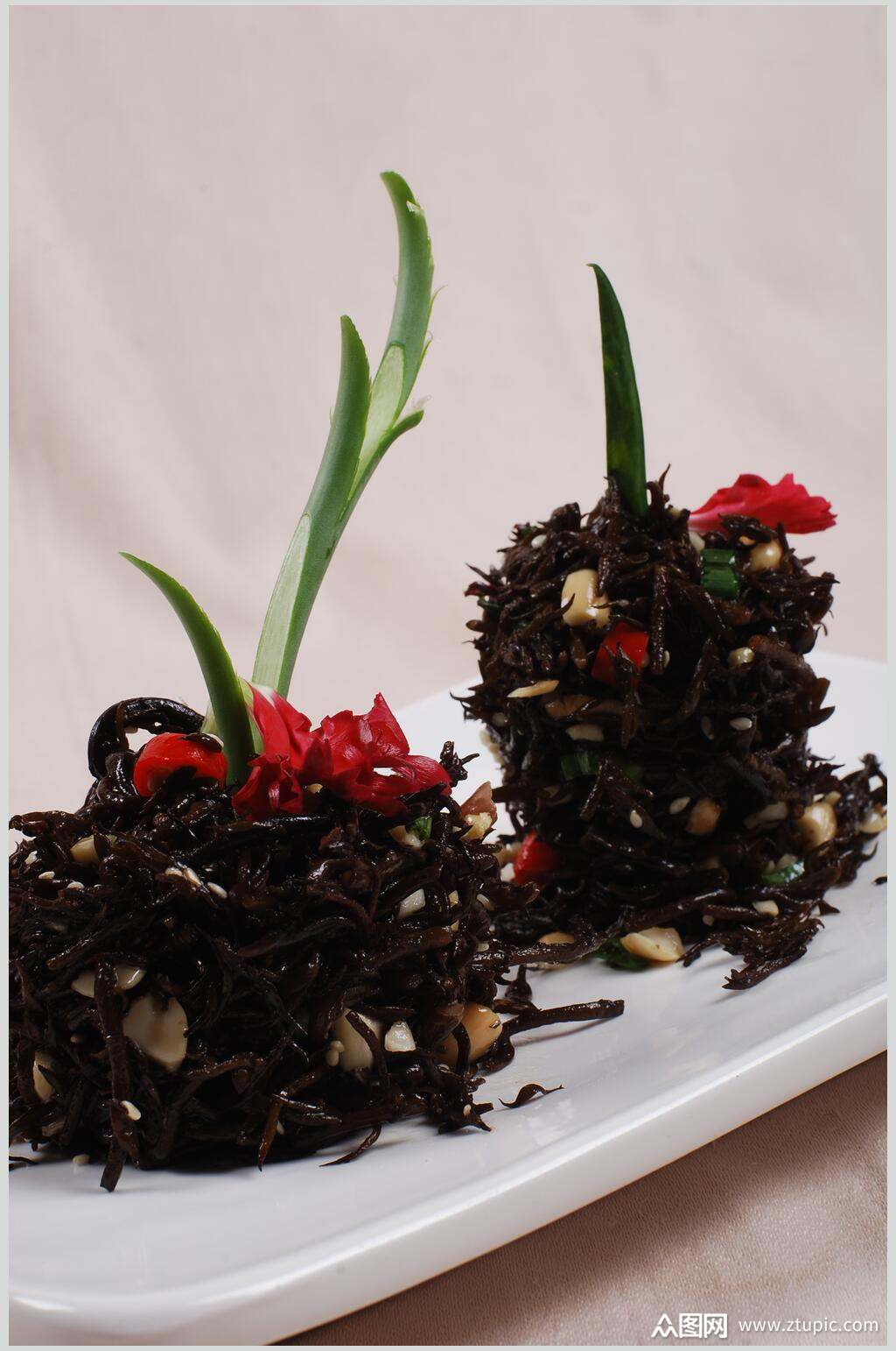 鲜香美味长寿菜图片