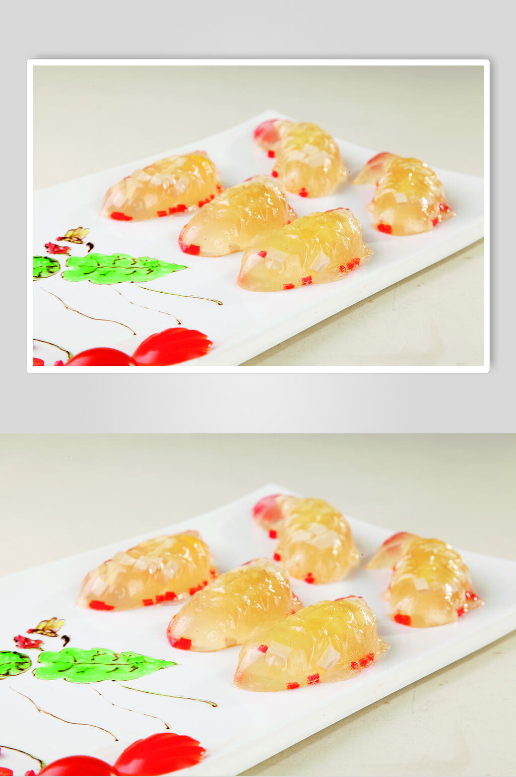 水晶豆腐食物高清图片素材
