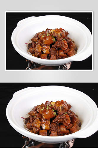 红烧金华土猪肉餐饮食品图片