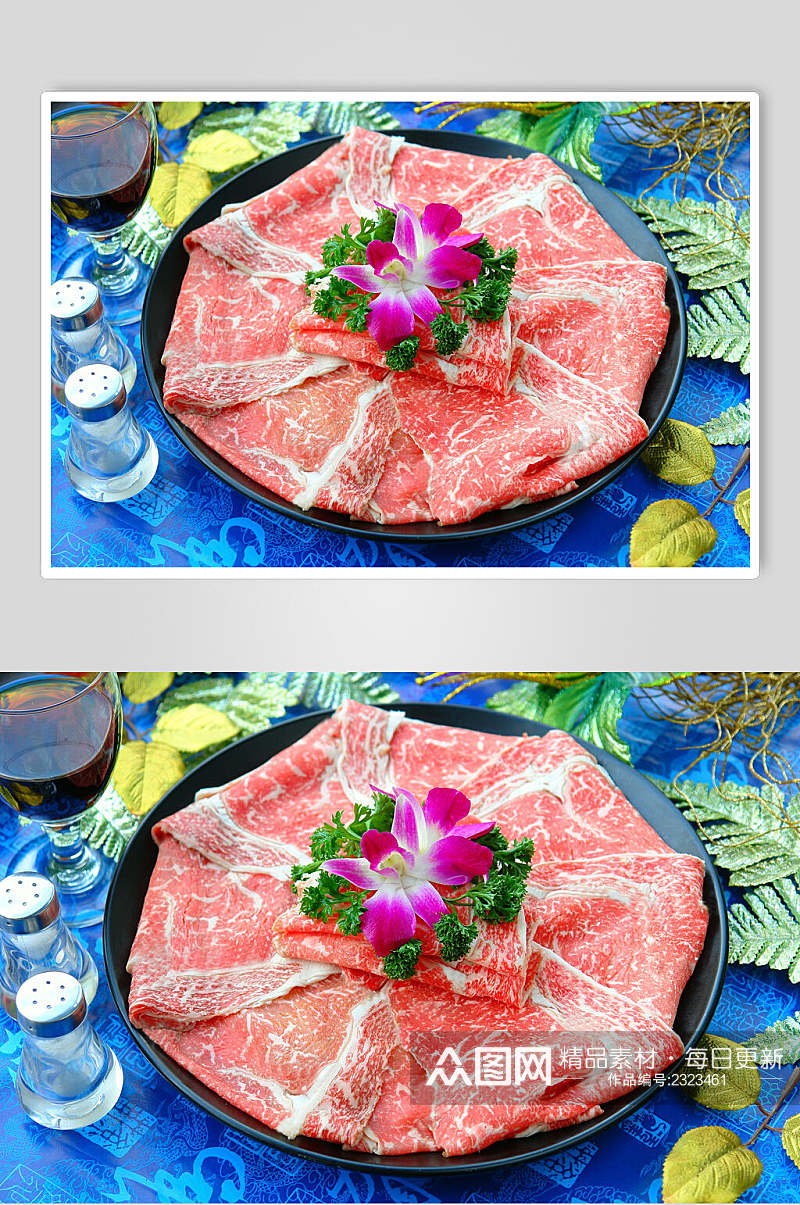 新鲜雪龙眼肉餐饮高清图片素材
