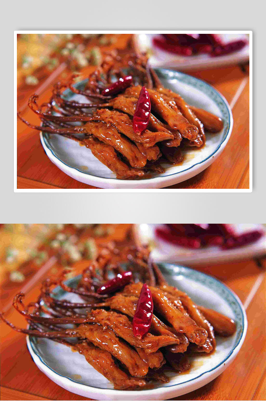 精品鸭脖鸭头鸭舌高清图片素材