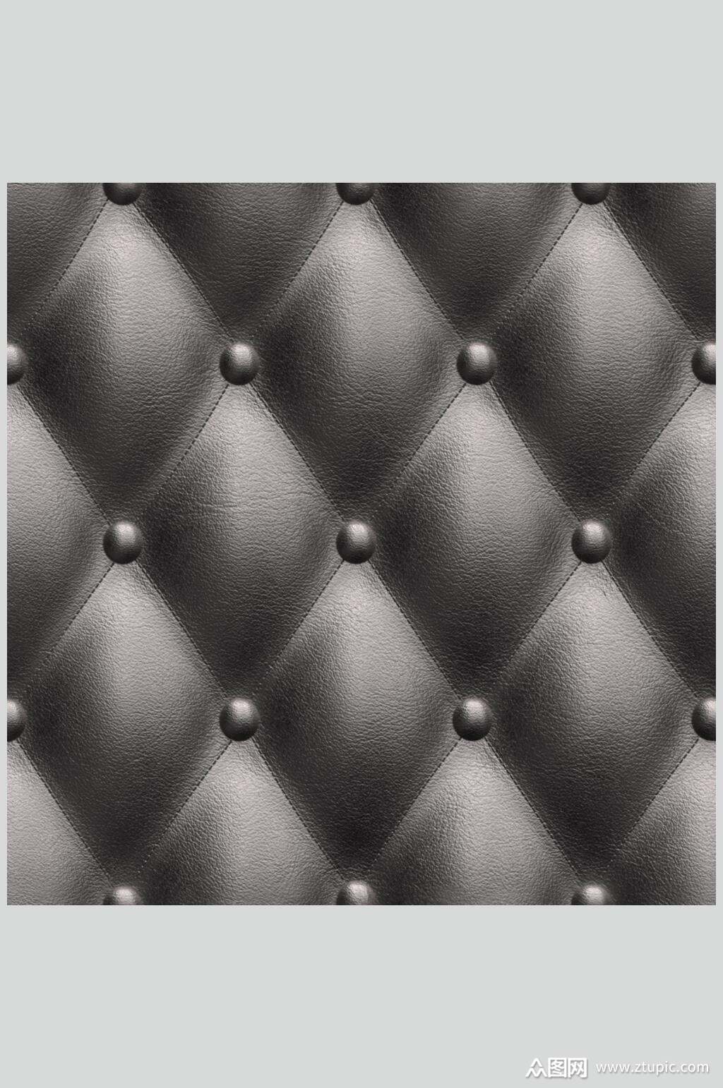 银色真皮沙发皮质贴图高清图片素材