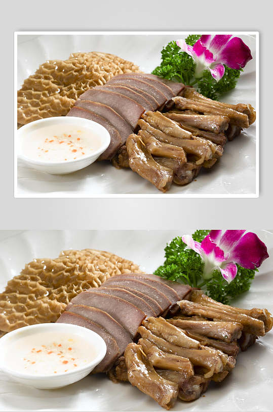 特色美味潮式卤水拼盘食品图片