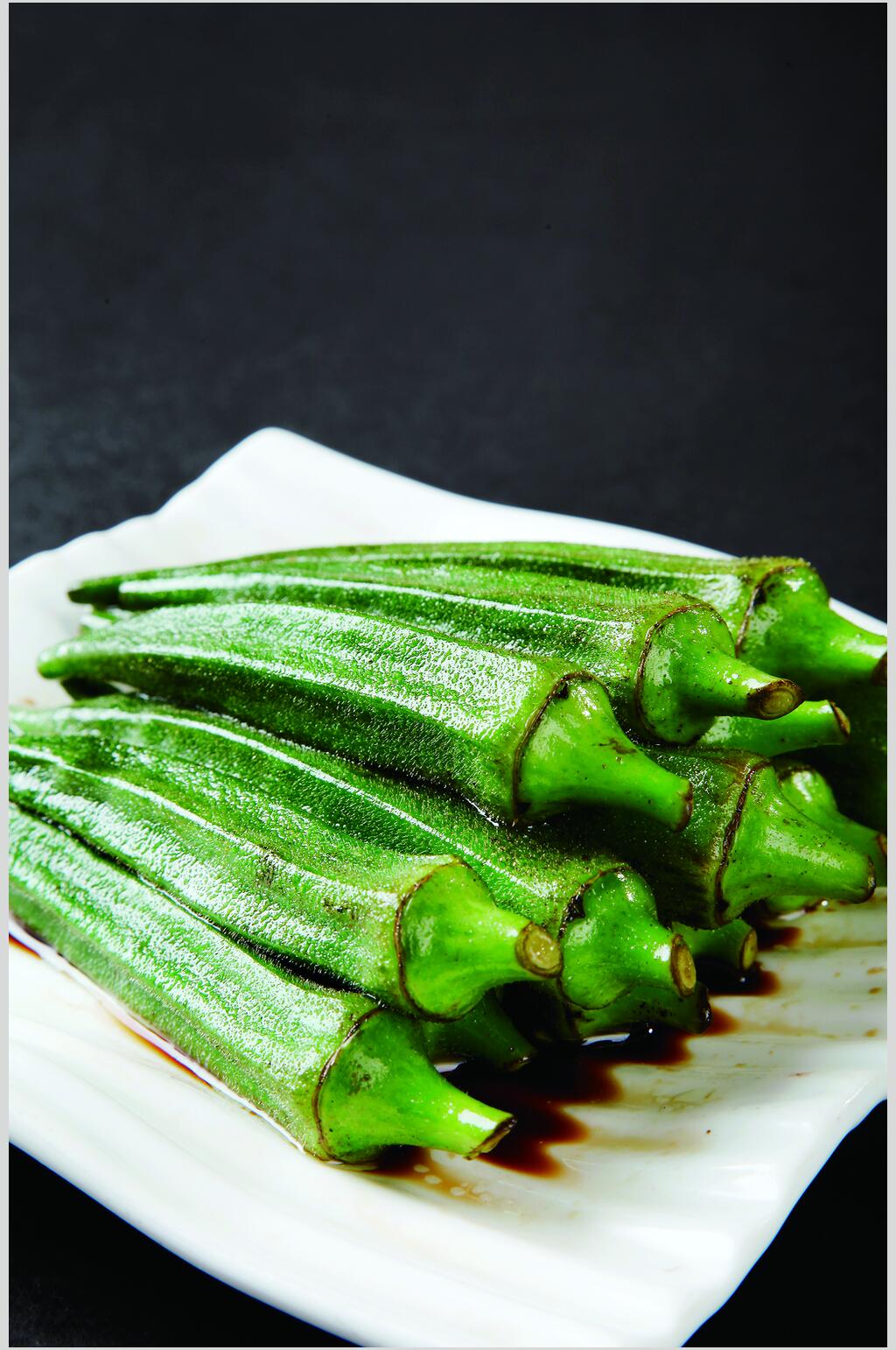 壮阳秋葵食物高清图片素材