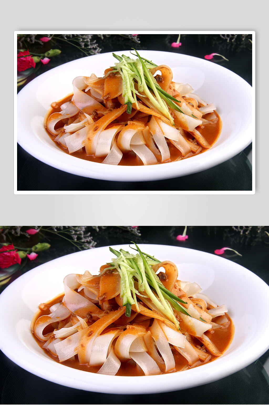 新鲜凉皮食品高清图片素材