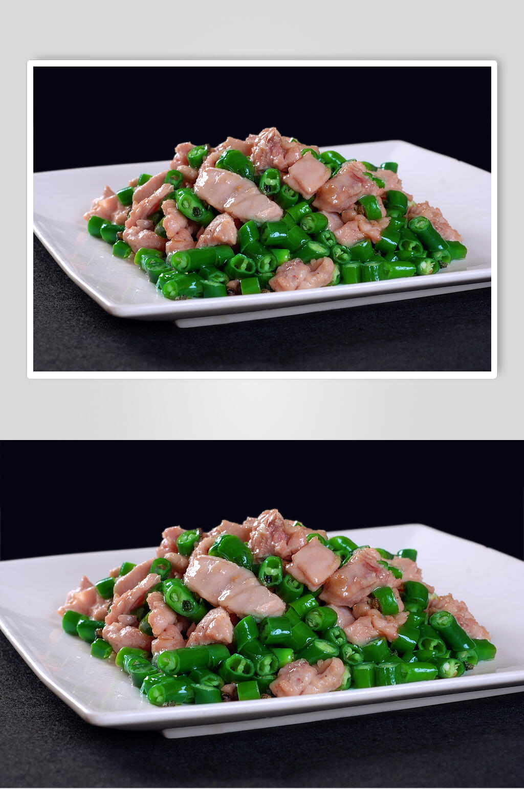 青椒兔餐饮摄影图片素材