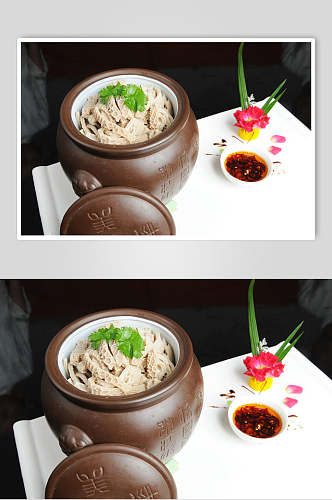 老北京汤爆羊肚食品高清图片