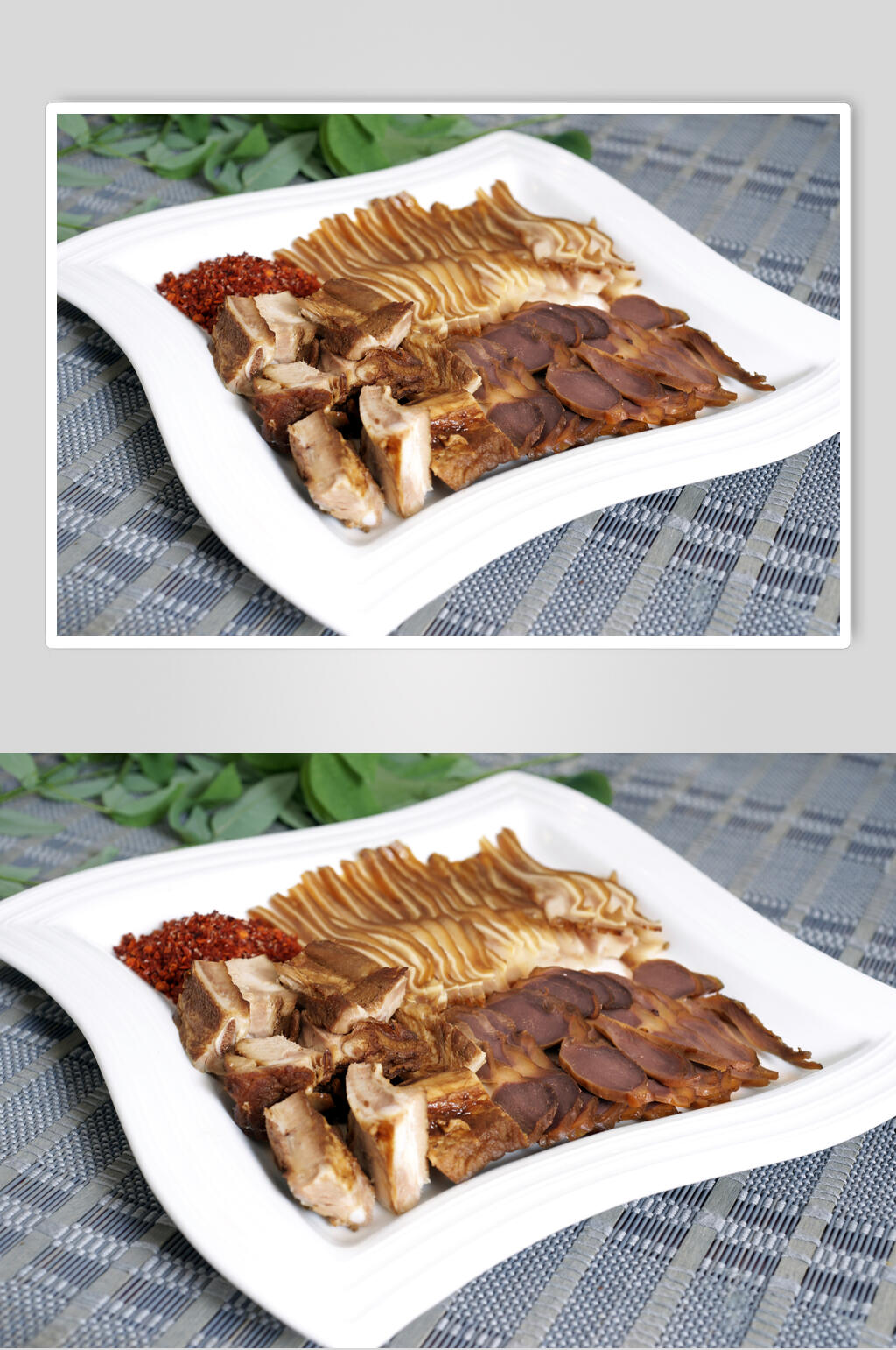 凉家乡卤拼食品摄影图片素材