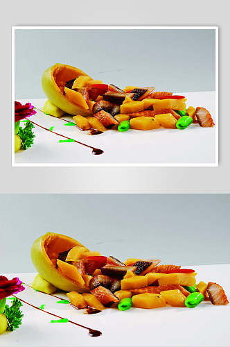 芒果玉龙船食品图片