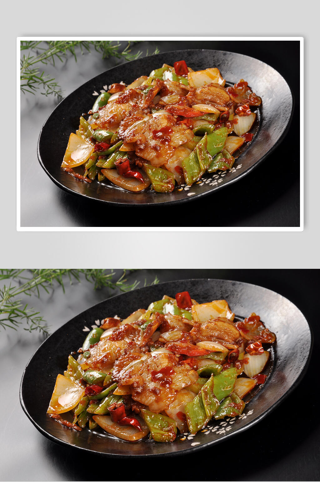 香辣美味回锅肉餐饮摄影图片素材