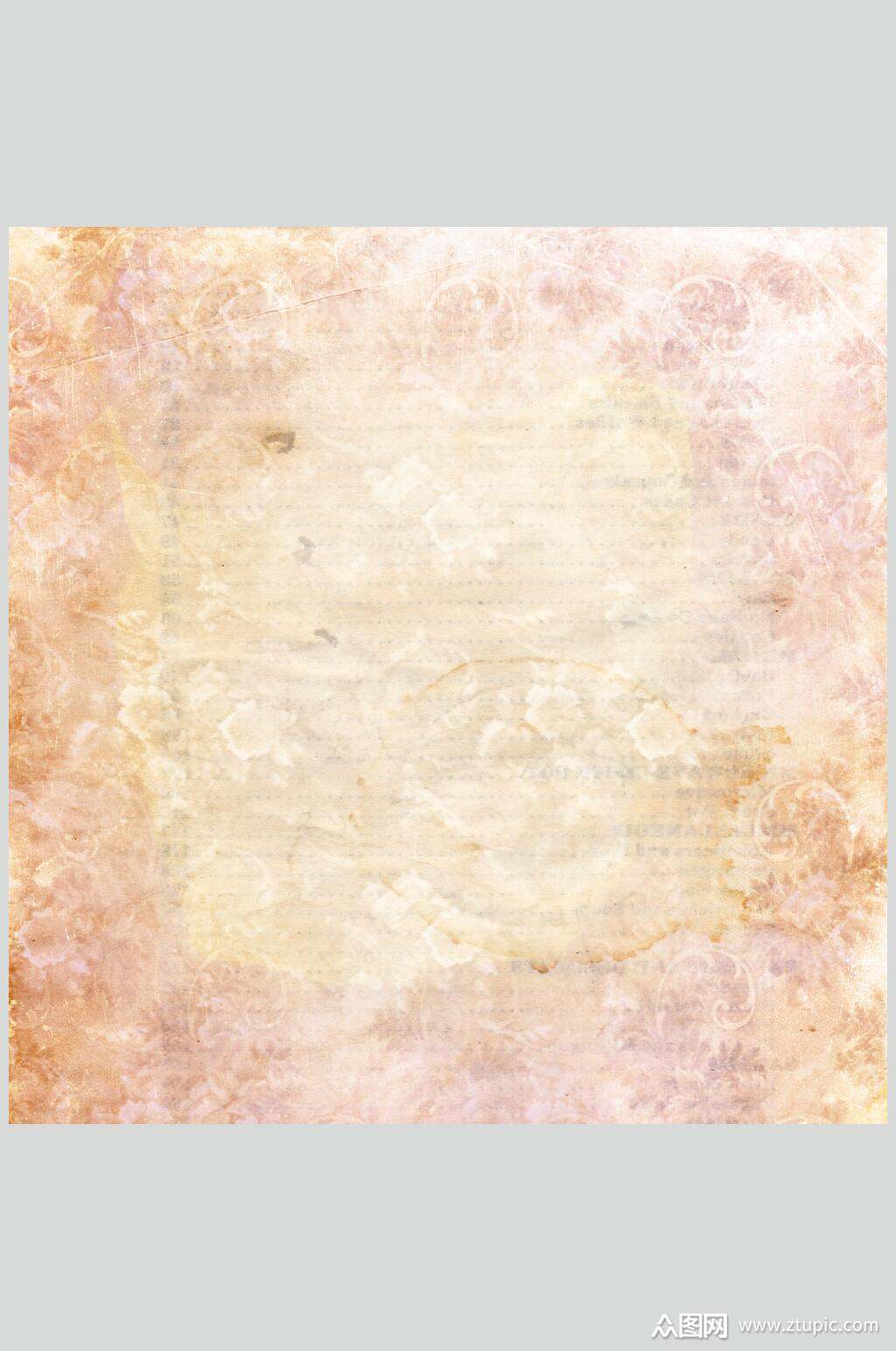 水彩复古背景纹理图片