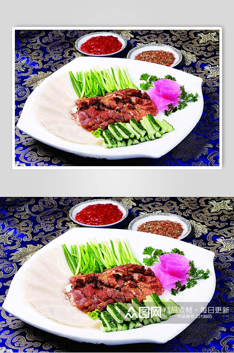 老北京烧羊肉特色菜食品高清图片素材