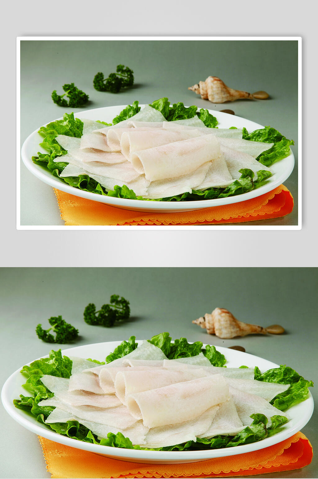 新鲜冰鲜蛔鱼食品图片素材