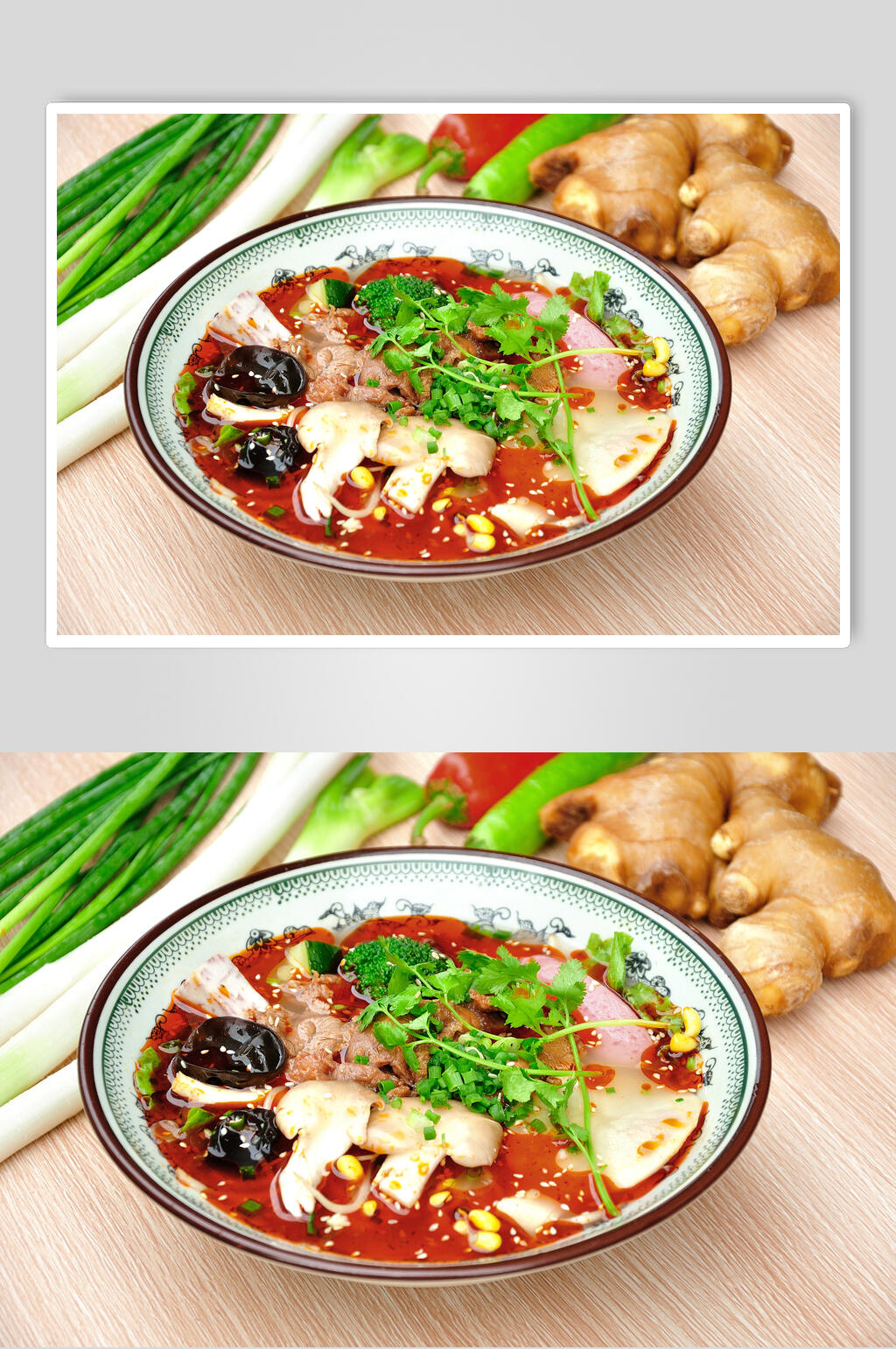 香辣美味四川冒菜食品图片素材