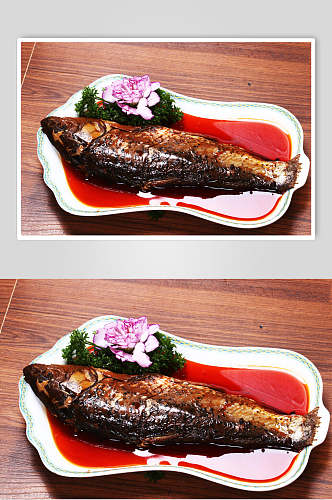 五香槽鱼食品高清图片