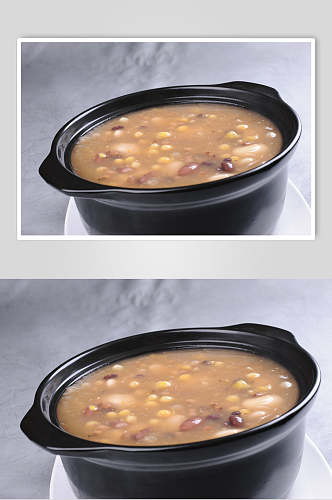 养生五豆煲餐饮食品图片