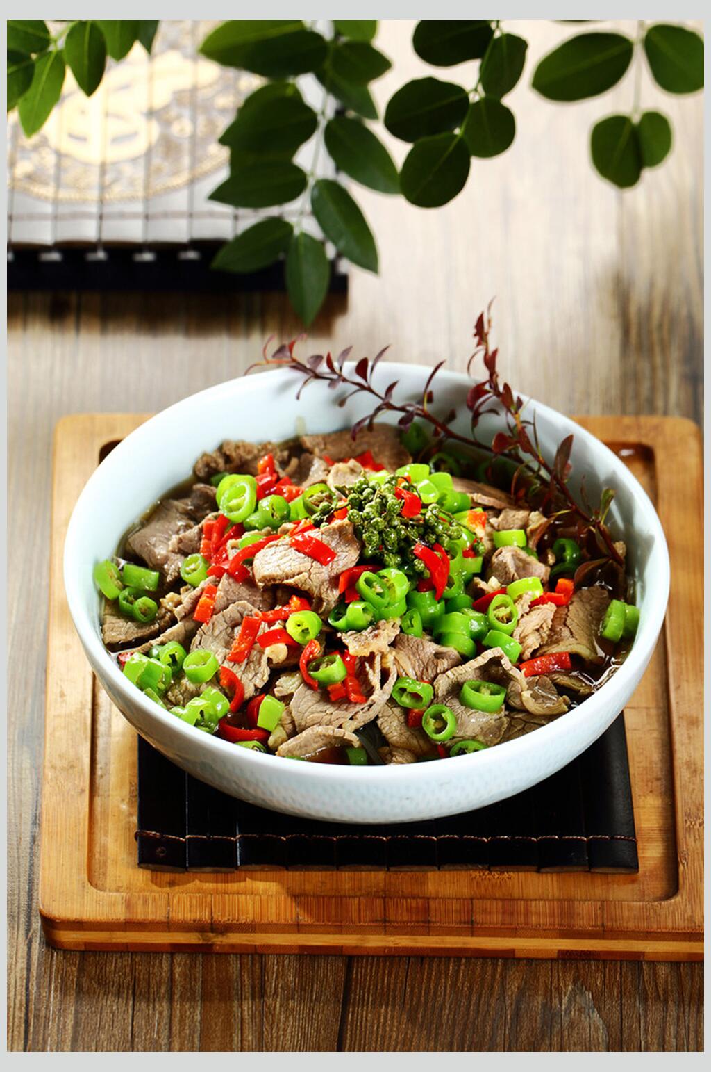 椒香澳洲牛肉餐饮食物图片素材