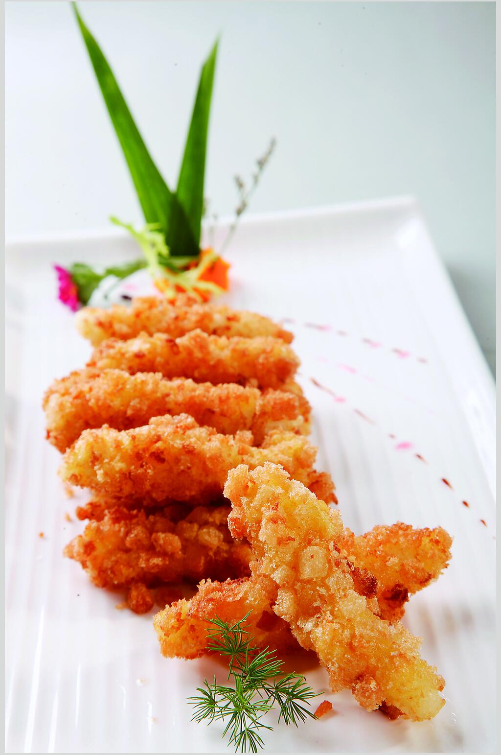 脆皮野生鸡纵菌餐饮摄影图片素材