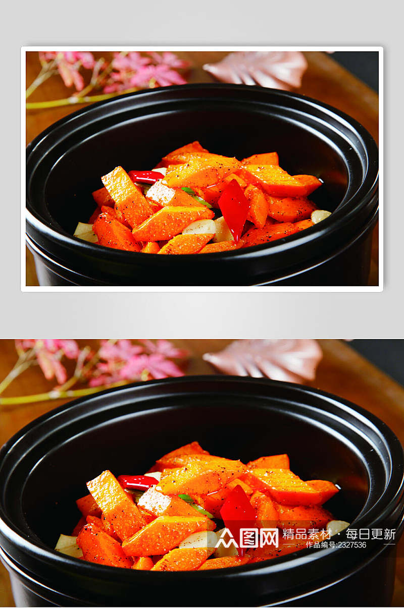 养生南瓜煲餐饮食品图片素材