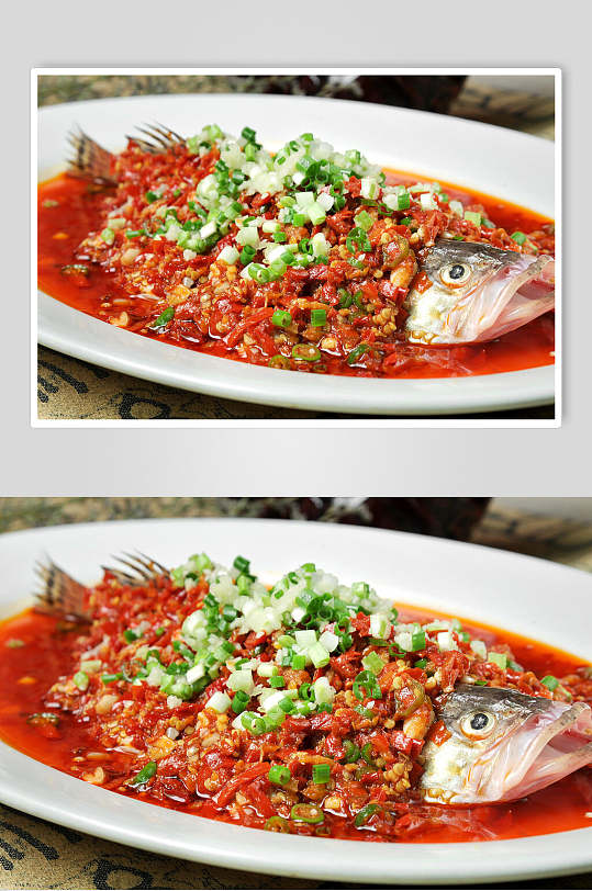香辣剁椒桂鱼食物图片