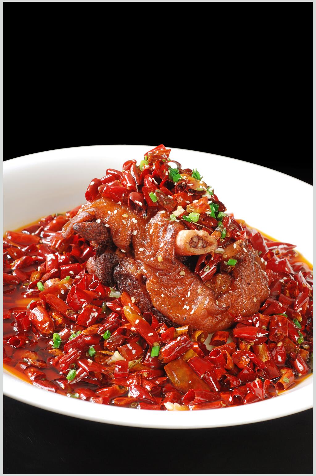 鸿运肘子食物摄影图片素材